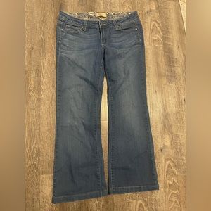Paige Bootcut Denim Blue Jeans Size 28
